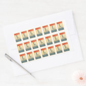 Lincoln Highway Waterverf Sticker (Envelop)