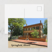Lincoln Home Historische site Feestdagenkaart (Voorkant / Achterkant)