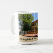 Lincoln Home Historische site Koffiemok (Voorkant links)