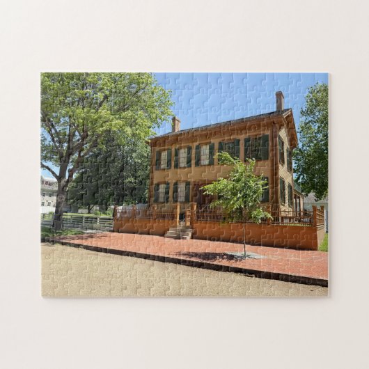 Lincoln Home Historische site Legpuzzel (Horizontaal)