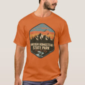 Lincoln Homestead State Park Kentucky KY Retro Sou T-shirt (Voorkant)