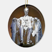 Lincoln II Keramisch Ornament (Links)