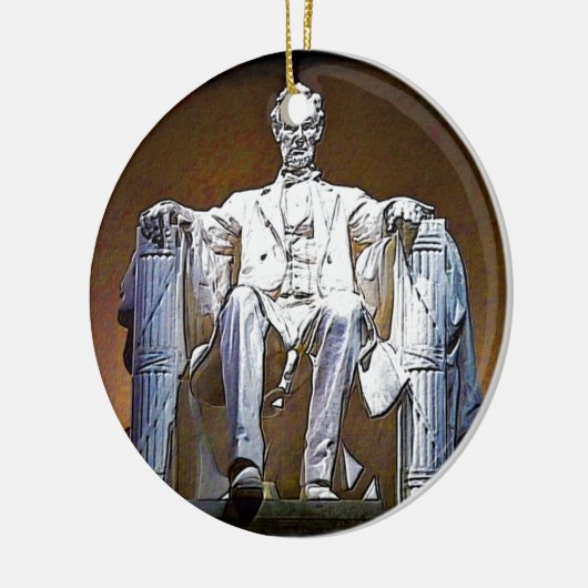 Lincoln II Keramisch Ornament (Links)