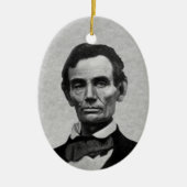 Lincoln Illinois Capitol Bicentennial Keramisch Ornament (Voorkant)