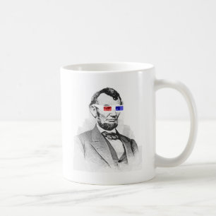 Lincoln in 3D koffiehandschoenen Koffiemok