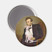 Lincoln - Italiaanse windhond 5 Magneet (Voorkant / Achterkant)
