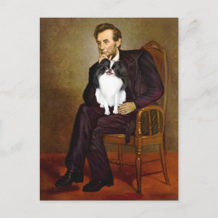 Lincoln - Japanse Chin 2 Briefkaart