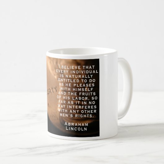 Lincoln Liberty Mok (Voorkant rechts)