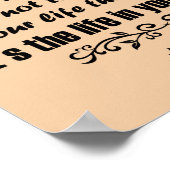 Lincoln Life Quote Poster (Hoek)