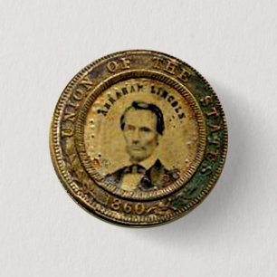 Lincoln-medaille - Button