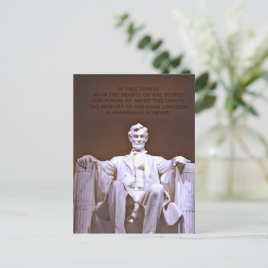 Lincoln Memorial #1 Briefkaart (Staand voorkant)