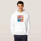 Lincoln Memorial Abstract Hoodie (Voorkant volledig)