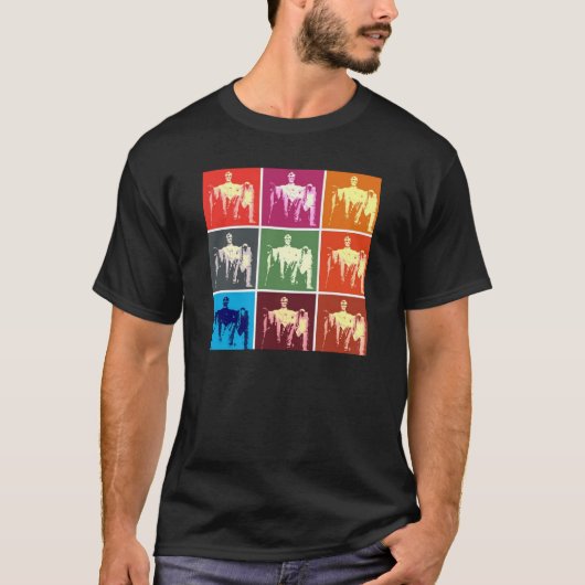 Lincoln Memorial Abstract T-shirt (Voorkant)