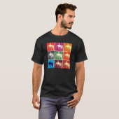 Lincoln Memorial Abstract T-shirt (Voorkant volledig)