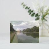 Lincoln Memorial and Reflecting Pool Briefkaart (Staand voorkant)