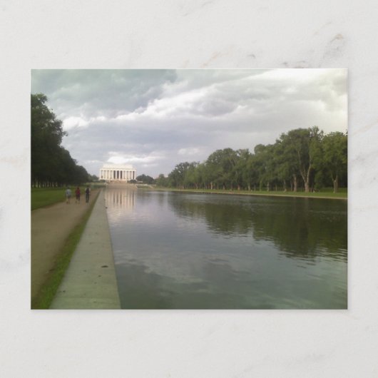 Lincoln Memorial and Reflecting Pool Briefkaart (Voorkant)