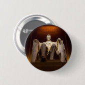 Lincoln Memorial at Night - Washington D.C. Ronde Button 5,7 Cm (Voorkant /achterkant)