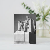 Lincoln Memorial B&W Greeting Briefkaart (Staand voorkant)