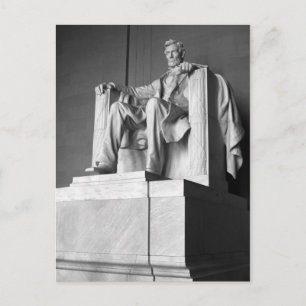 Lincoln Memorial B&W Greeting Briefkaart
