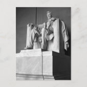 Lincoln Memorial B&W Greeting Briefkaart (Voorkant)