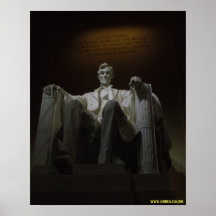 Lincoln Memorial bij nacht