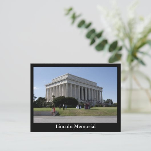 Lincoln Memorial Briefkaart (Staand voorkant)