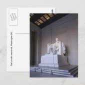 Lincoln Memorial Briefkaart (Voorkant / Achterkant)