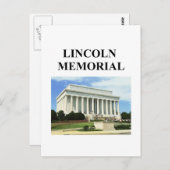 lincoln memorial briefkaart (Voorkant / Achterkant)