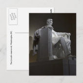 Lincoln Memorial Briefkaart (Voorkant / Achterkant)