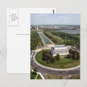 Lincoln Memorial Briefkaart (Voorkant / Achterkant)
