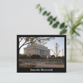 Lincoln Memorial Briefkaart (Staand voorkant)