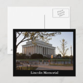 Lincoln Memorial Briefkaart (Voorkant / Achterkant)