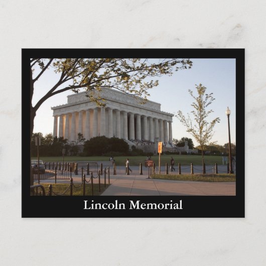Lincoln Memorial Briefkaart (Voorkant)