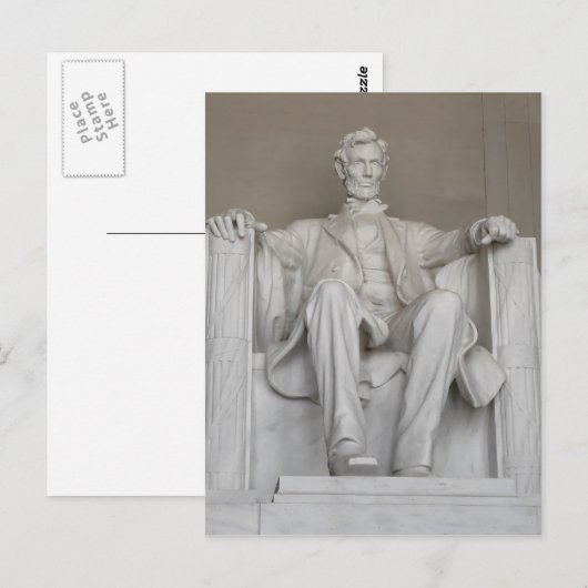 Lincoln Memorial Briefkaart (Voorkant / Achterkant)