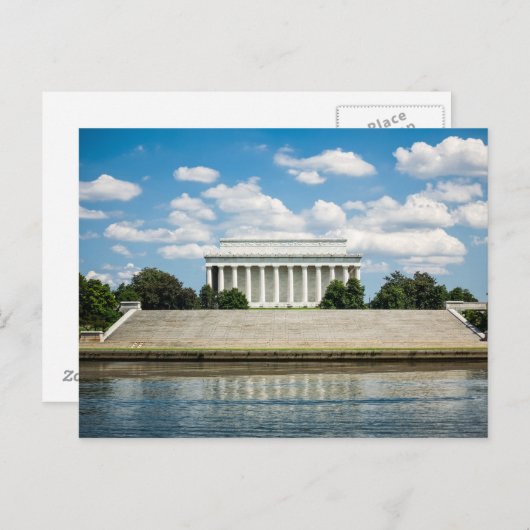Lincoln Memorial Briefkaart (Voorkant / Achterkant)