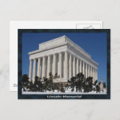 Lincoln Memorial Briefkaart (Voorkant / Achterkant)