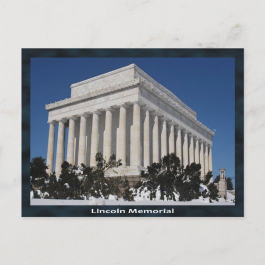 Lincoln Memorial Briefkaart (Voorkant)