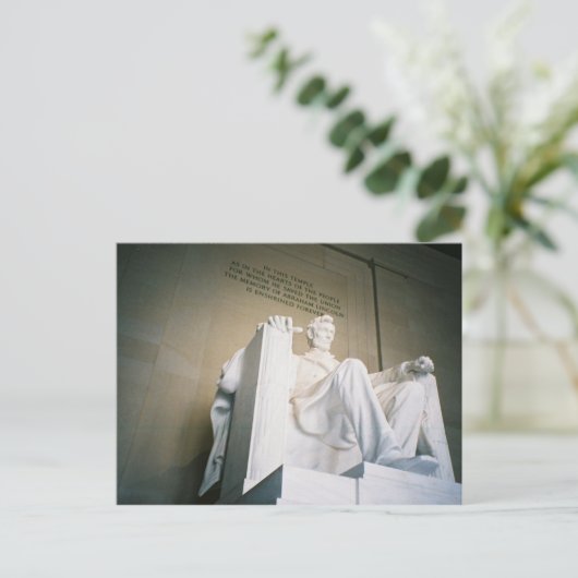 Lincoln Memorial Briefkaart (Staand voorkant)