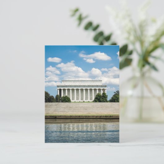 Lincoln Memorial Briefkaart (Staand voorkant)