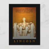 Lincoln Memorial Briefkaart (Voorkant)