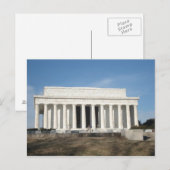 Lincoln Memorial Briefkaart (Voorkant / Achterkant)