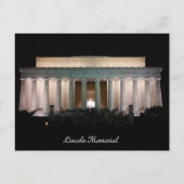 Lincoln Memorial Briefkaart (Voorkant)