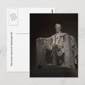 Lincoln Memorial Briefkaart (Voorkant / Achterkant)