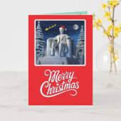 Lincoln Memorial Christmas Kaart (Gele Bloem)