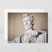 Lincoln Memorial in Washington DC Briefkaart (Voorkant / Achterkant)