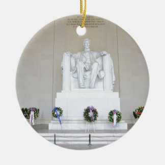 Lincoln Memorial. Keramisch Ornament