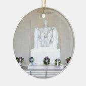 Lincoln Memorial. Keramisch Ornament (Links)