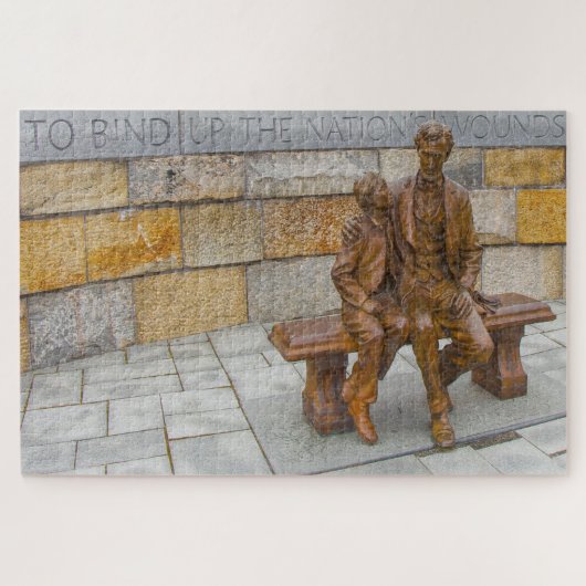 Lincoln Memorial Legpuzzel (Horizontaal)