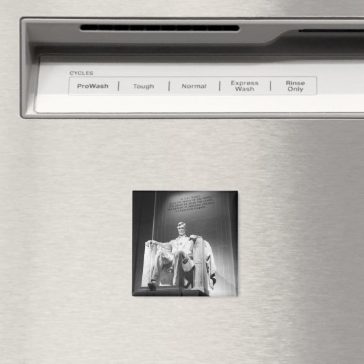 Lincoln Memorial Magneet (Insitu (Vaatwasser))