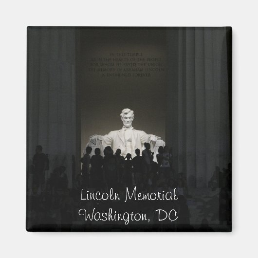 Lincoln Memorial Magnet (Voorkant)